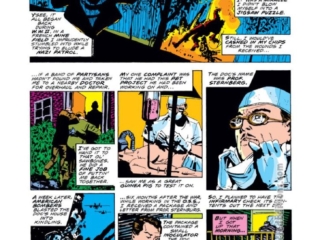 Marvel Spotlight #31, pg. 3; pencils and inks, Howard Chaykin Marvel Spotlight #31, pg. 3; pencils and inks, Howard Chaykin