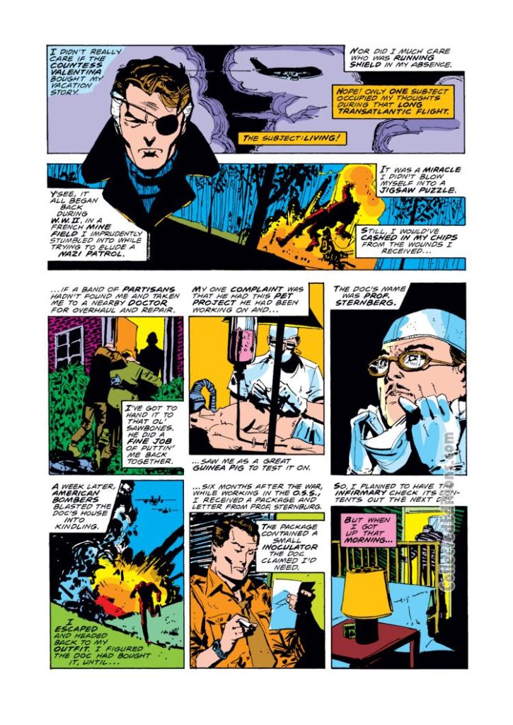 Marvel Spotlight #31, pg. 3; pencils and inks, Howard Chaykin