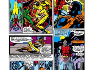 Marvel Spotlight #33, pg. 17; pencils, Rich Buckler; inks, Klaus Janson ; Gabriel Devil-Slayer, Deathlok the Demolisher