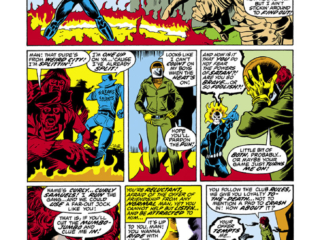 Marvel Spotlight #6, pg. 4; pencils, Mike Ploog; Ghost Rider