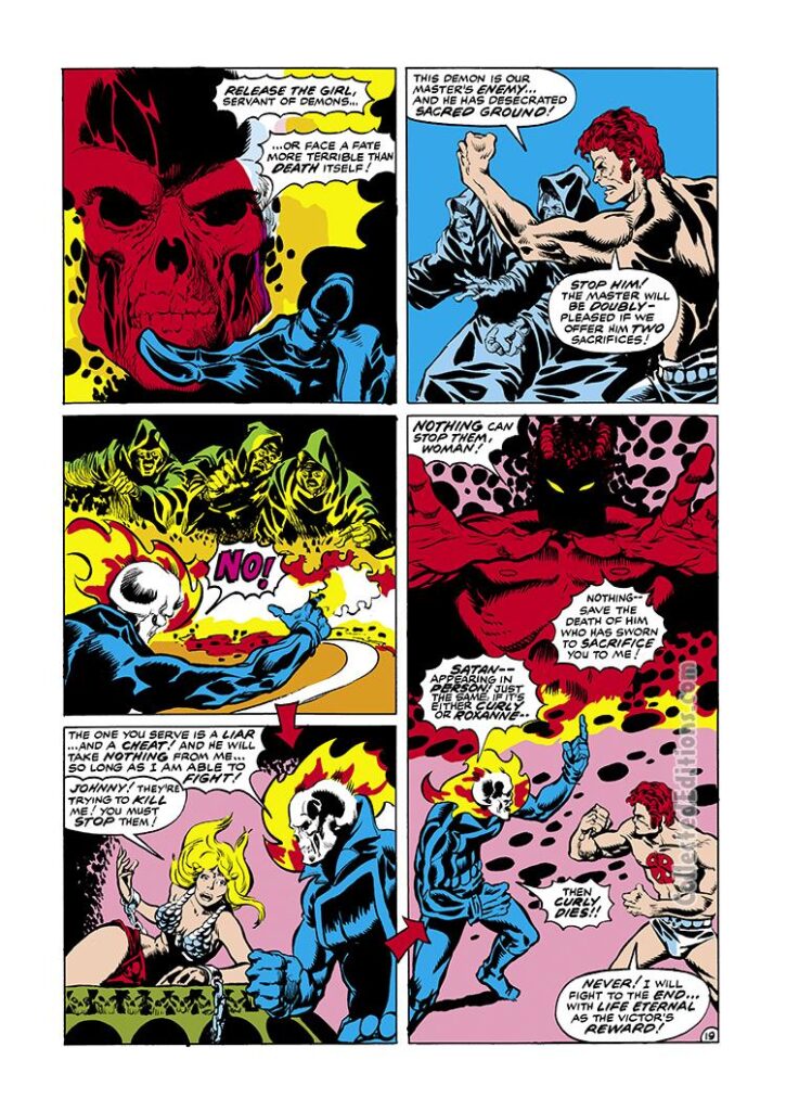 Marvel Spotlight #7, pg. 19; pencils, Mike Ploog; Ghost Rider