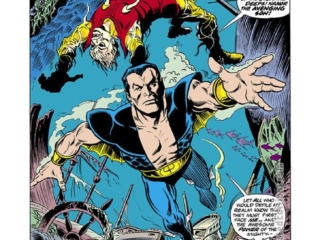 Marvel Spotlight #27, pg. 1; pencils and inks, Jim Mooney; Namor