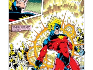 Marvel Spotlight #2, pg. 11; pencils, Pat Broderick; inks, Bruce Patterson; Mar-Vell, Isaac