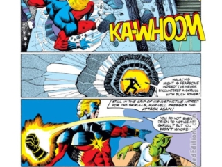 Marvel Spotlight #8, pg. 7; pencils, Frank Miller; inks, Bruce Patterson; Mar-Vell