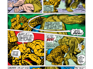 Marvel Two-In-One #1, pg. 17; pencils, Gil Kane; Man-Thing/Thing
