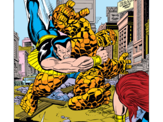 Marvel Two-In-One #2, pg. 14; pencils, Gil Kane; Thing/Namor/Sub-Mariner