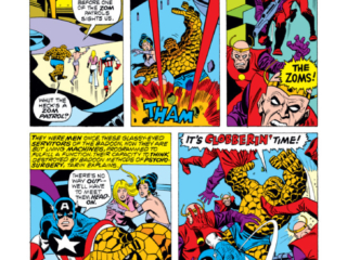 Marvel Two-In-One #4, pg. 15; pencils, Sal Buscema; Captain America/The Thing