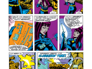 Marvel Two-In-One #10, pg. 10; pencils, Herb Trimpe; Thing/Black Widow