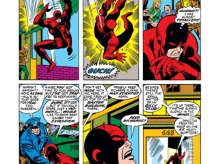 Marvel Two-In-One #3, pg. 5; pencils, Sal Buscema; inks, Joe Sinnott; Thing and Daredevil