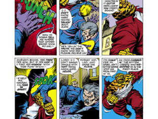 Marvel Two-In-One #30, pg. 14; pencils, John Buscema; inks, Pablo Marcos