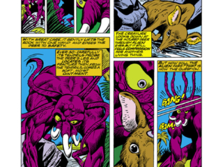 Marvel Two-In-One #34, pg. 11; pencils, Ron Wilson; Things vs. Shambler