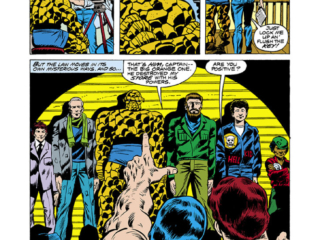 Marvel Two-In-One #37, pg. 7; pencils, Ron Wilson; inks, Pablo Marcos