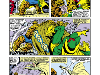 Marvel Two-In-One #39, pg. 9; pencils, Ron Wilson; Thing/The Vision