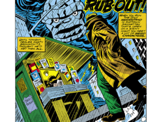 Marvel Two-In-One #45, pg. 1; pencils, Alan Kupperberg; Thing/The Andromeda Rub-Out