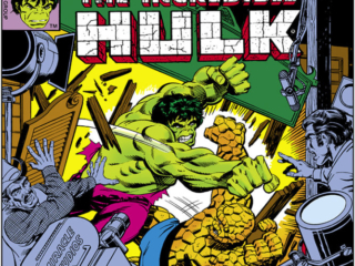 Marvel Two-In-One #46 cover; pencils, Keith Pollard; Thing/Incredible Hulk/Battle in Burbank
