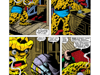Marvel Two-In-One #49, pg. 4; pencils, Alan Kupperberg; inks, Gene Day; Thing/Agatha Harkness