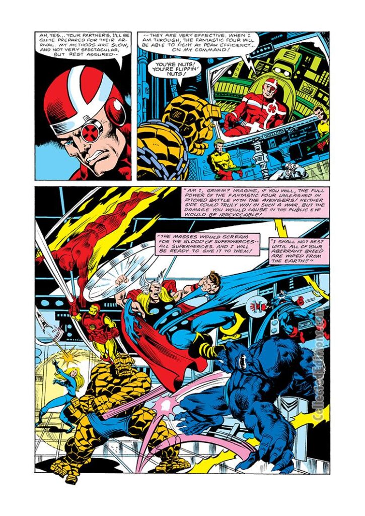 Marvel Two-In-One #52, pg. 12; pencils, Jim Craig; Thing/Avengers/Crossfire