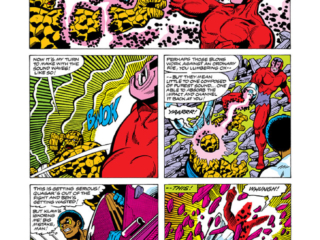 Marvel Two-In-One #57, pg. 17; pencils, George P&eacute;rez; inks, Gene Day; Thing/Klaw/Black Goliath