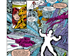 Marvel Two-In-One #58, pg. 5; pencils, George P&eacute;rez; inks, Gene Day; Thing/Aquarian