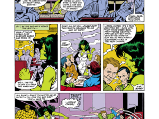 Marvel Two-In-One #88, pg. 14; pencils, Alan Kupperberg; Thing/Savage She-Hulk