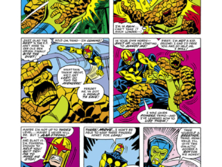Marvel Two-In-One Annual #3, pg. 13; pencils, Sal Buscema; Thing/Nova