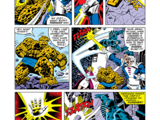 Marvel Two-In-One Annual #4, pg. 11; pencils, Jim Craig; Thing/Black Bolt/Graviton