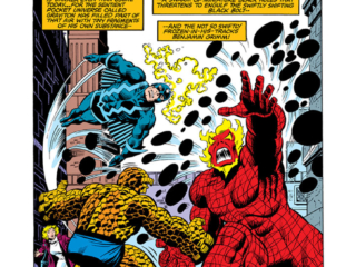 Marvel Two-In-One Annual #4, pg. 18; pencils, Jim Craig; Thing/Black Bolt/Graviton