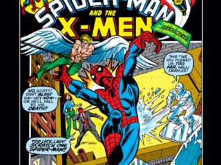 Marvel Team-Up #4 cover; pencils, Gil Kane; Spider-Man/The X-Men/Angel/Iceman