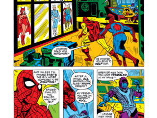 Marvel Team-Up #9, pg. 19; pencils, Ross Andru; inks, Frank Bolle; Spider-Man/Iron Man