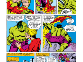 Marvel Team-Up #18, pg. 12; pencils, Gil Kane; Incredible Hulk/Human Torch