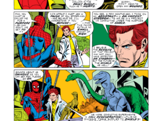 Marvel Team-Up #19, pg. 3; pencils, Gil Kane; Spider-Man/The Lizard/Curt Connors