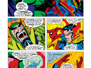 Marvel Team-Up #21, pg. 14; pencils, Sal Buscema; Spider-Man/Doctor Strange/Xandu