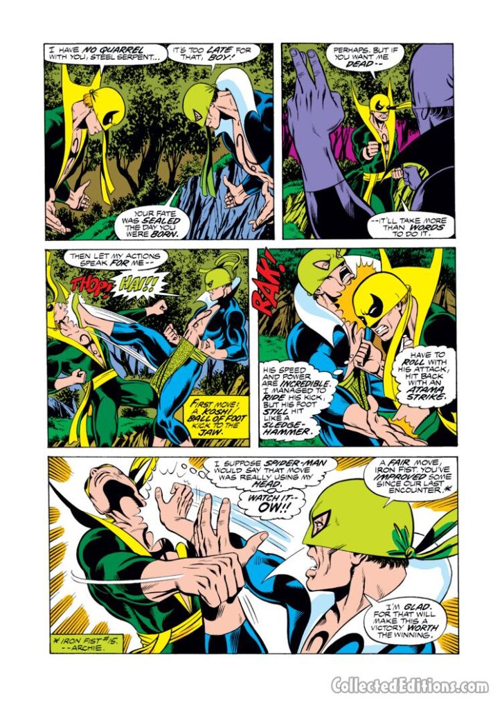 Marvel Team-Up #63, pg. 9; pencils, John Byrne; inks, Dave Hunt; Dragon Lord