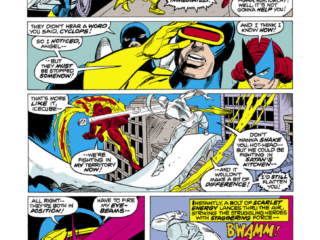 Marvel Team-Up #23, pg. 8; pencils, Gil Kane; inks, Mike Esposito; Spider-Man/X-Men