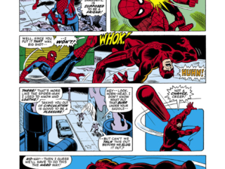 Marvel Team-Up #25, pg. 4; pencils, Jim Mooney; Spider-Man/Daredevil