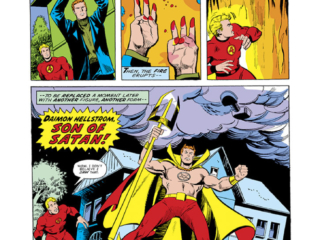 Marvel Team-Up #32, pg. 7; pencils, Sal Busema; inks, Vince Colletta Marvel Team-Up #32, pg. 7; pencils, Sal Busema; Son of Satan/Human Torch