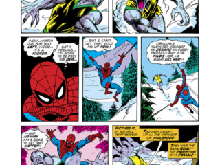 Marvel Team-Up #37, pg. 14; pencils, Sal Busema; inks, Vince Colletta Marvel Team-Up #37, pg. 14; pencils, Sal Busema; Spider-Man/Man-Wolf