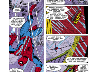 Marvel Team-Up #38, pg. 14; pencils, Sal Busema; inks, Mike Esposito, Dave Hunt Marvel Team-Up #38, pg. 14; pencils, Sal Busema; Spider-Man vs. Griffin