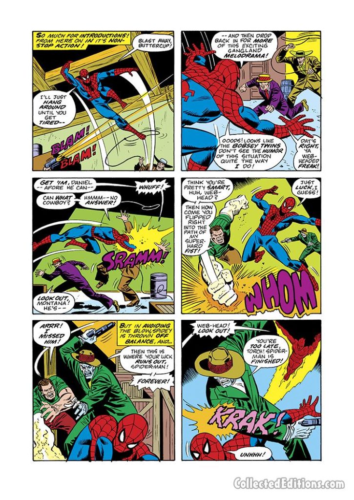 Marvel Team-Up #40, pg. 4; pencils, Sal Busema; Spider-Man/Enforcers