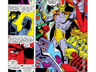Nick Fury, Agent of S.H.I.E.L.D. #8, pg. 17; pencils, Herb Trimpe; inks, John Tartaglione Nick Fury, Agent of S.H.I.E.L.D. #8, pg. 17; pencils, Herb Trimpe; inks, John Tartaglione; Supremus