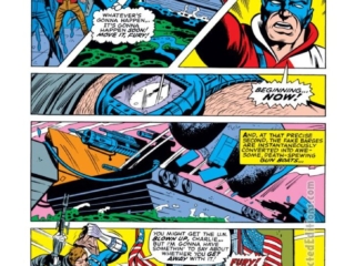 Nick Fury, Agent of S.H.I.E.L.D. #13, pg. 16; pencils, Herb Trimpe; inks, Sam Grainger Nick Fury, Agent of S.H.I.E.L.D. #13, pg. 16; pencils, Herb Trimpe; inks, Sam Grainger, Super-Patriot