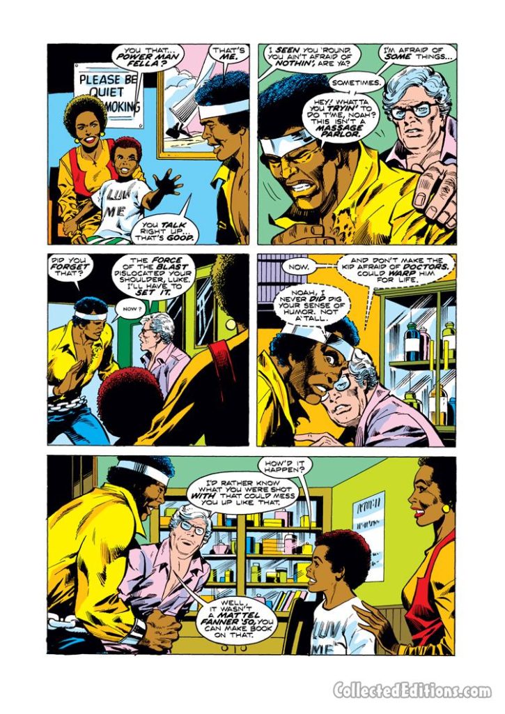Power Man #28, pg. 11; pencils, George Tuska; inks, Vince Colletta; Luke Cage
