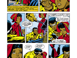 Power Man #33, pg. 15; pencils, Frank Robbins; Luke Cage
