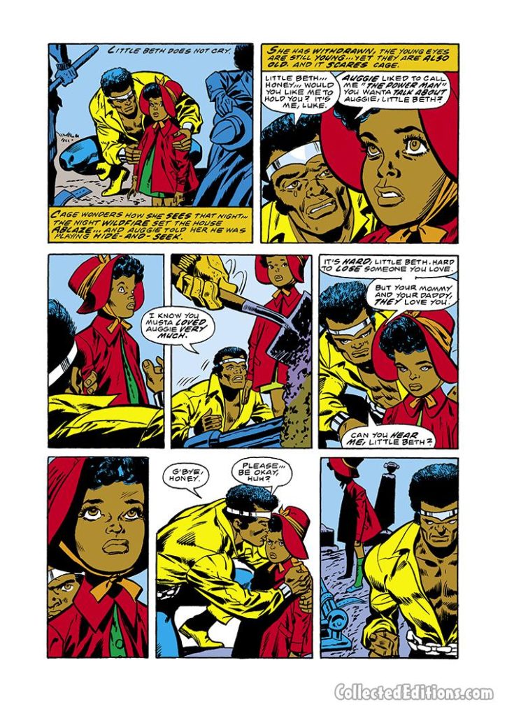 Power Man #33, pg. 15; pencils, Frank Robbins; Luke Cage