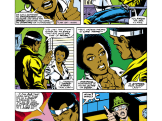 Power Man #38, pg. 13; pencils, Bob Brown; Luke Cage