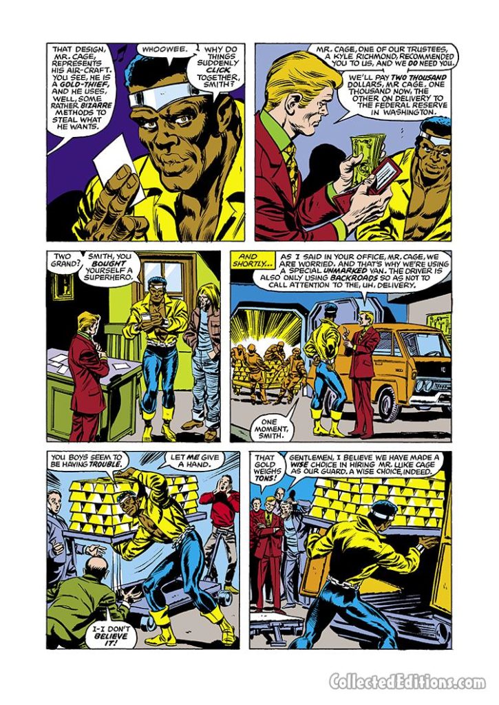 Power Man #41, pg. 7; pencils, Lee Elias Luke Cage