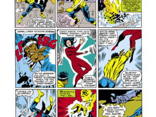 Power Man #47, pg. 15; pencils, George Tuska; inks, Bob Smith; Zzzax