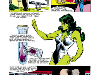 Savage She-Hulk #18, pg. 16; pencils, Mike Vosburg; Zapper