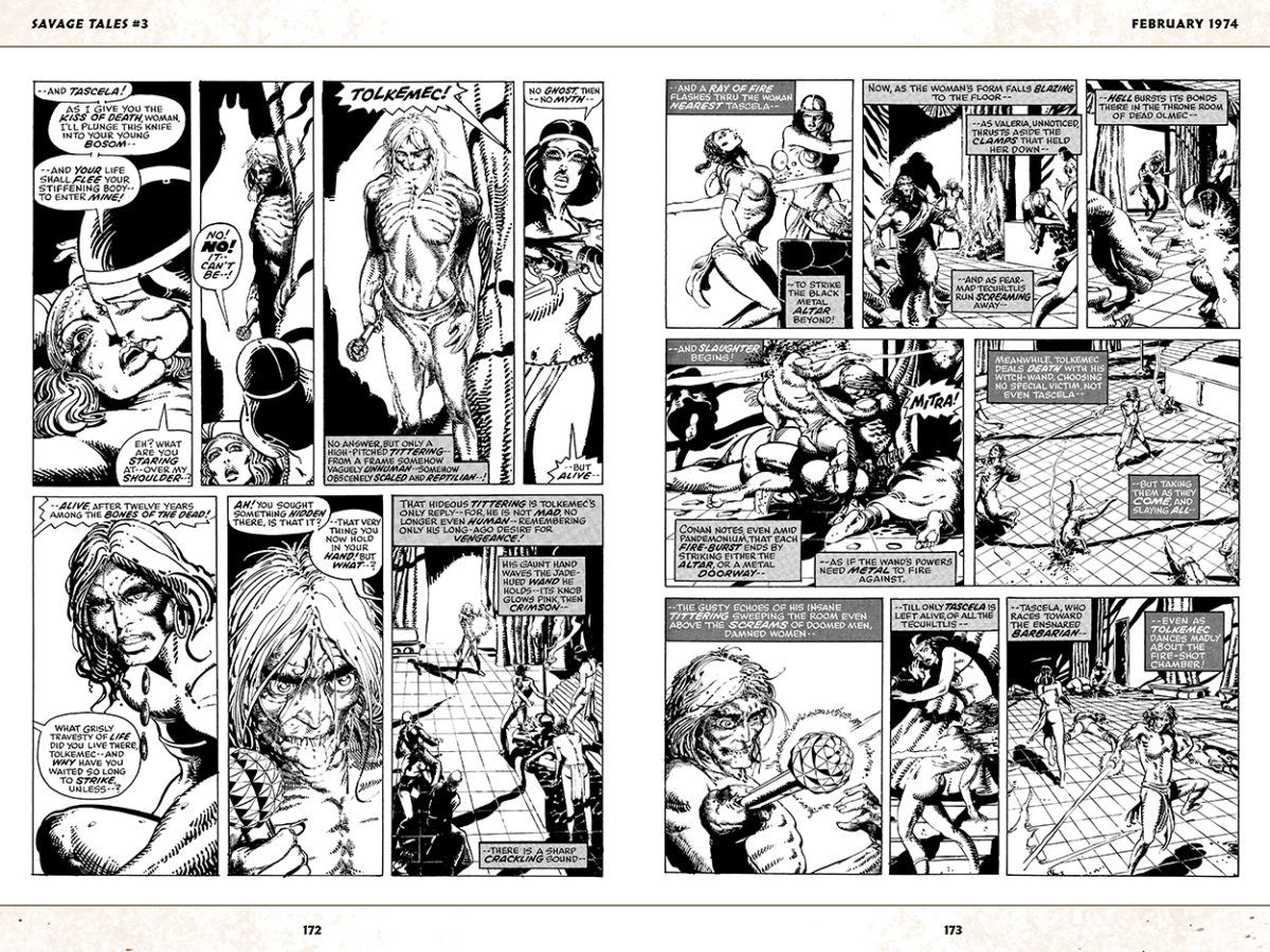 Savage Tales #3; pencils and inks, Barry Windsor-Smith