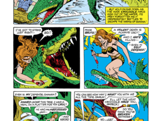 Shanna the She-Devil #3, pg. 2; pencils, Ross Andru; inks, Vince Colletta